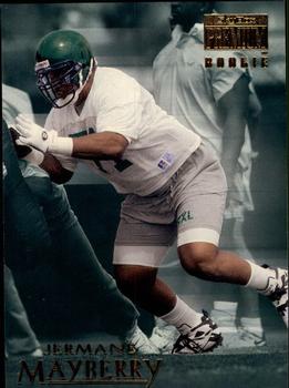 1996 SkyBox Premium #210 Jermane Mayberry Front