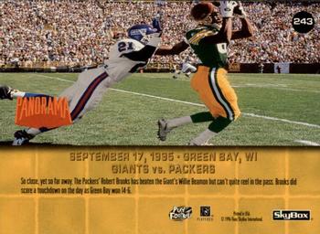 1996 SkyBox Premium #243 Giants vs. Packers Back