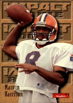 1996 SkyBox Impact #165 Marvin Harrison Front