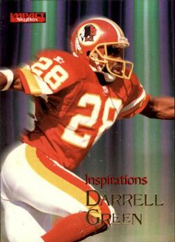 1996 SkyBox Impact #189 Darrell Green Front