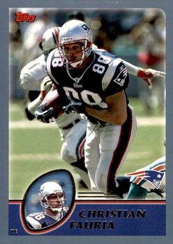 2003 Topps - Topps Collection #115 Christian Fauria Front