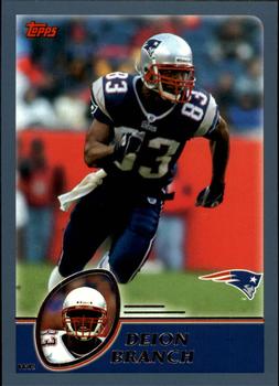 2003 Topps - Topps Collection #154 Deion Branch Front