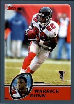 2003 Topps - Topps Collection #244 Warrick Dunn Front