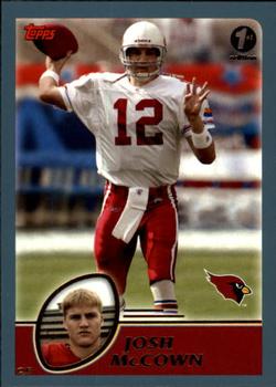 2003 Topps 1st Edition #4 Josh McCown Front