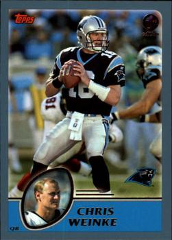 2003 Topps 1st Edition #29 Chris Weinke Front