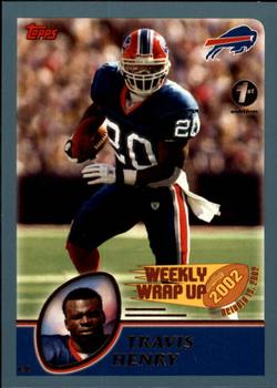 2003 Topps 1st Edition #296 Travis Henry Front