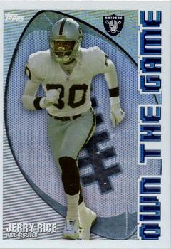 2003 Topps - Own the Game #OTG25 Jerry Rice Front