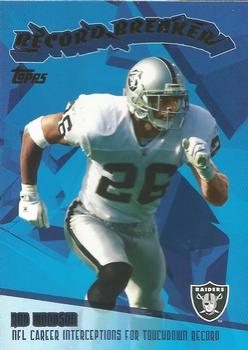 2003 Topps - Record Breakers #RB26 Rod Woodson Front
