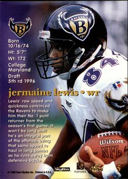 1996 SkyBox Impact Rookies #5 Jermaine Lewis Back