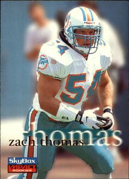 1996 SkyBox Impact Rookies #34 Zach Thomas Front
