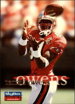 1996 SkyBox Impact Rookies #62 Terrell Owens Front