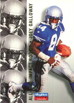 1996 SkyBox Impact Rookies #82 Joey Galloway Front