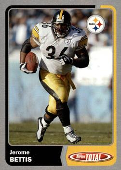 2003 Topps Total - Silver #185 Jerome Bettis Front