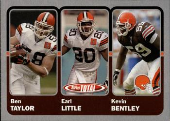 2003 Topps Total - Silver #338 Ben Taylor / Earl Little / Kevin Bentley Front