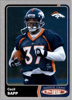 2003 Topps Total - Silver #523 Cecil Sapp Front