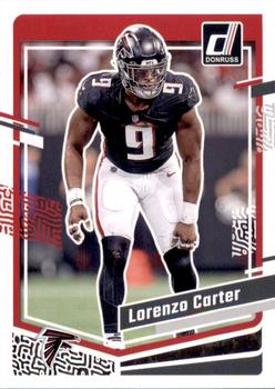2023 Donruss #16 Lorenzo Carter Front