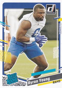 2023 Donruss #355 Byron Young (LB) Front