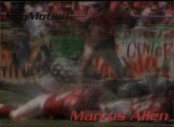 1996 SkyBox SkyMotion #SM2 Marcus Allen Front