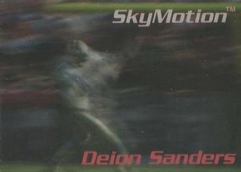 1996 SkyBox SkyMotion #SM44 Deion Sanders Front