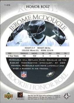 2003 Upper Deck Honor Roll - Silver #145 Jerome McDougle Back