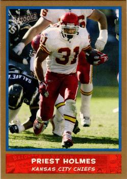 2004 Bazooka - Gold #25 Priest Holmes Front