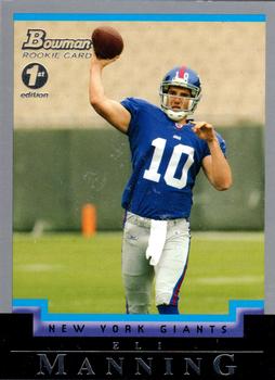 2004 Bowman - First Edition #111 Eli Manning Front