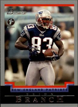 2004 Bowman - First Edition #14 Deion Branch Front