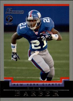 2004 Bowman - First Edition #78 Tiki Barber Front