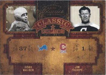 2004 Donruss Classics - Classic Singles/Combos/Triples #CC-45 Doak Walker / Jim Thorpe Front