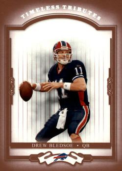 2004 Donruss Classics - Timeless Tributes Red #10 Drew Bledsoe Front