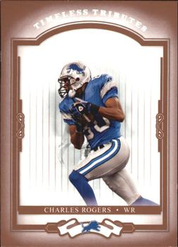 2004 Donruss Classics - Timeless Tributes Red #29 Charles Rogers Front