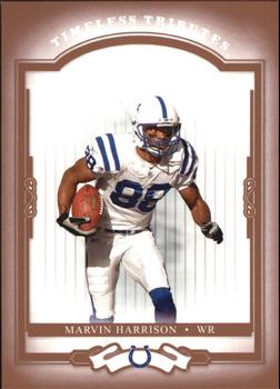 2004 Donruss Classics - Timeless Tributes Red #38 Marvin Harrison Front
