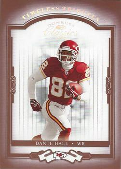 2004 Donruss Classics - Timeless Tributes Red #45 Dante Hall Front