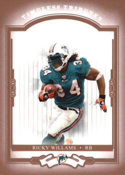 2004 Donruss Classics - Timeless Tributes Red #49 Ricky Williams Front