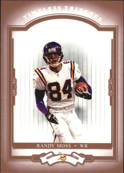 2004 Donruss Classics - Timeless Tributes Red #53 Randy Moss Front