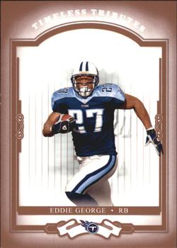 2004 Donruss Classics - Timeless Tributes Red #96 Eddie George Front