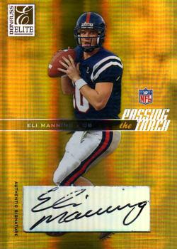 2004 Donruss Elite - Passing the Torch Autographs #PT-20 Eli Manning Front
