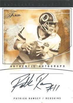 2004 Flair - Autograph Collection Silver #AC-PRA Patrick Ramsey Front