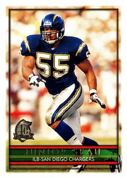 1996 Topps #10 Junior Seau Front