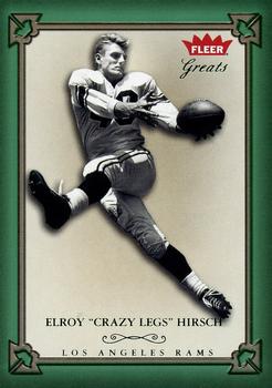 2004 Fleer Greats of the Game - Green/Red #25 Elroy Hirsch Front