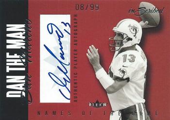 2004 Fleer Inscribed - Names of the Game Autographs #NGA-DM3 Dan Marino Front