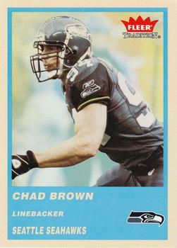 2004 Fleer Tradition - Blue #221 Chad Brown Front
