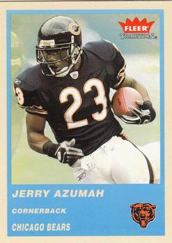 2004 Fleer Tradition - Blue #280 Jerry Azumah Front