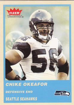 2004 Fleer Tradition - Blue #288 Chike Okeafor Front