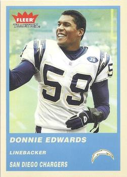 2004 Fleer Tradition - Blue #316 Donnie Edwards Front