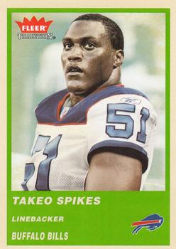 2004 Fleer Tradition - Green #193 Takeo Spikes Front