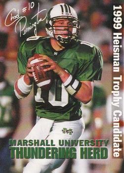1999 Marshall Thundering Herd Heisman Trophy Candidate #NNO Chad Pennington Front