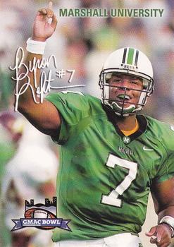 2002 Marshall Thundering Herd GMAC Bowl #NNO Byron Leftwich Front