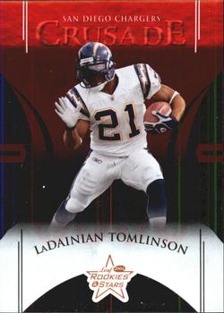 2004 Leaf Rookies & Stars - Crusade Red #C-17 LaDainian Tomlinson Front