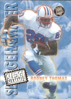 1996 Ultra - Sledgehammer #10 Rodney Thomas Front
